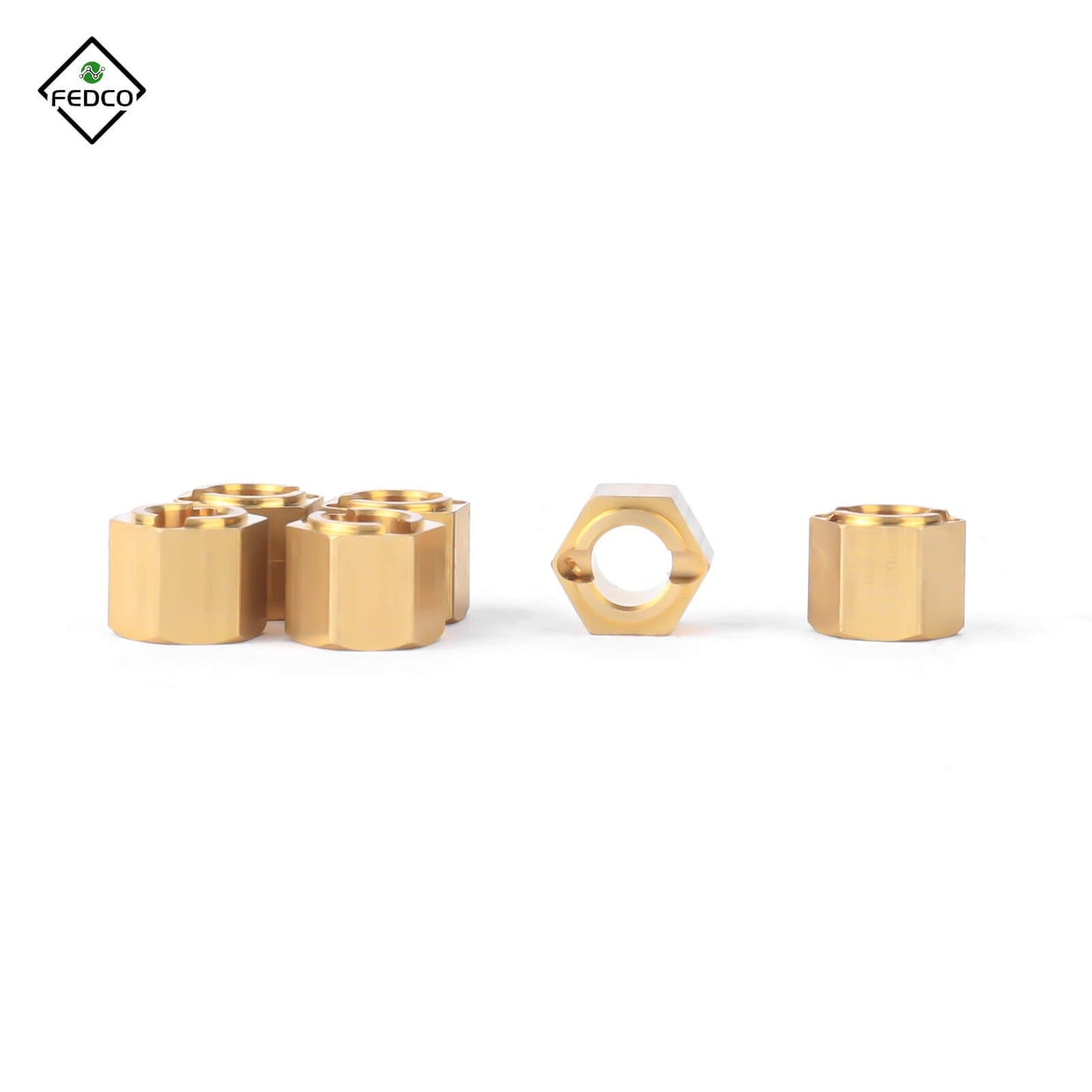 FEDCO Hobbyplus Arktos Hex H7*6.2MM Wheel Hubs Hex Spacer For HobbyPlus Arktos 6x6 CR18P Upgrades 1/18 RC Crawler