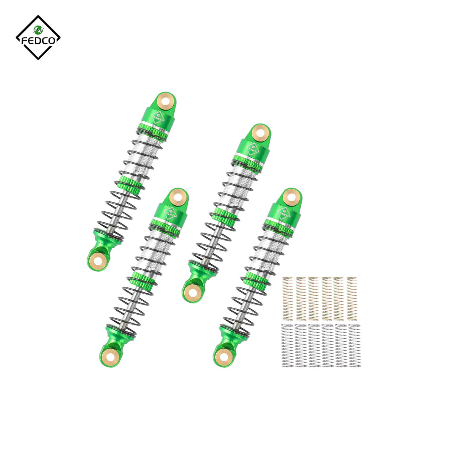 FEDCO Redcat Ascent 18 Shocks 59MM Shocks Long Travel Shocks For Redcat Ascent 18 Upgrade Parts 1/18 RC Crawler