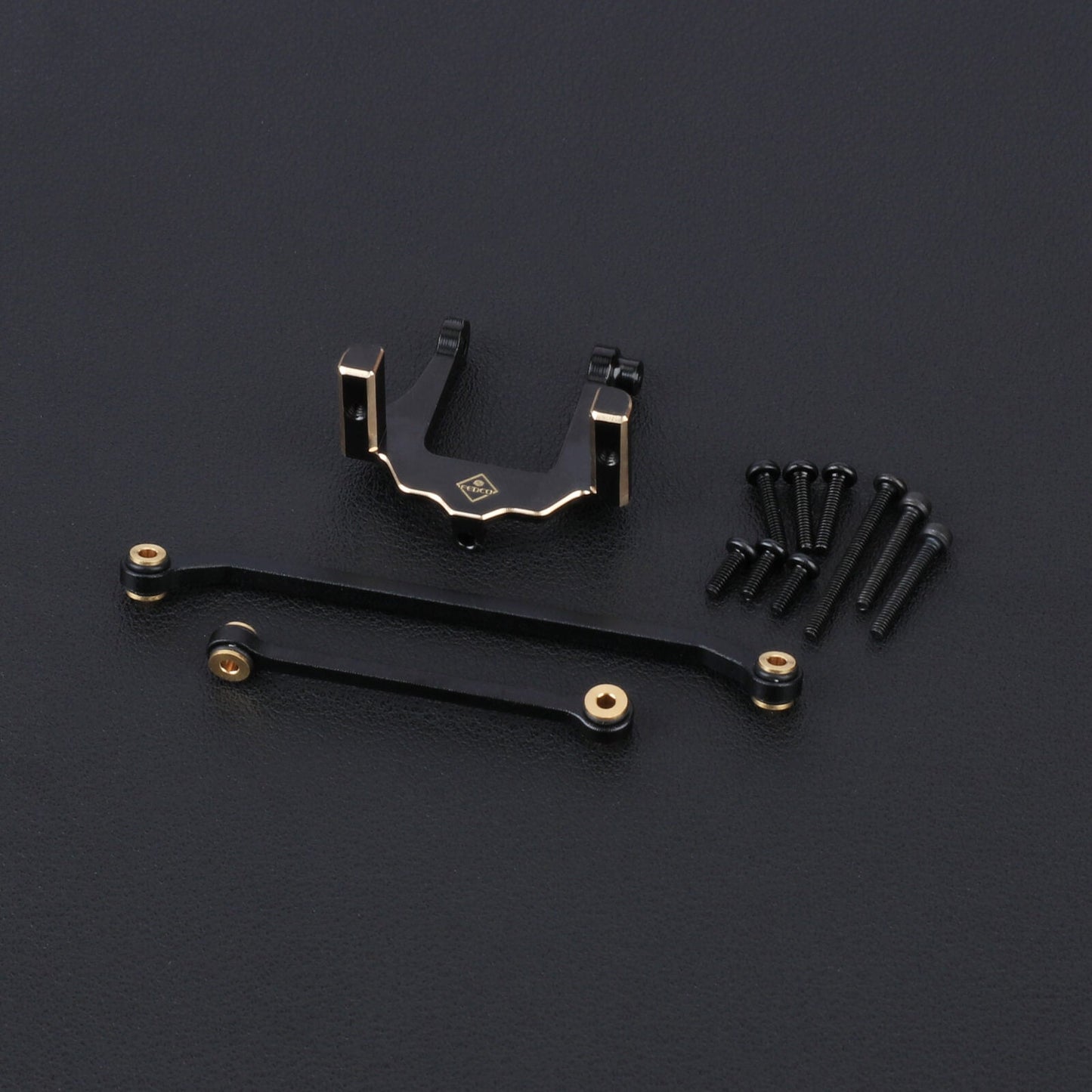 FEDCO Redcat Ascent 18 Brass Servo Mount With Steering Links For Redcat Ascent 18 Upgrade Parts 1/18 RC Crawler