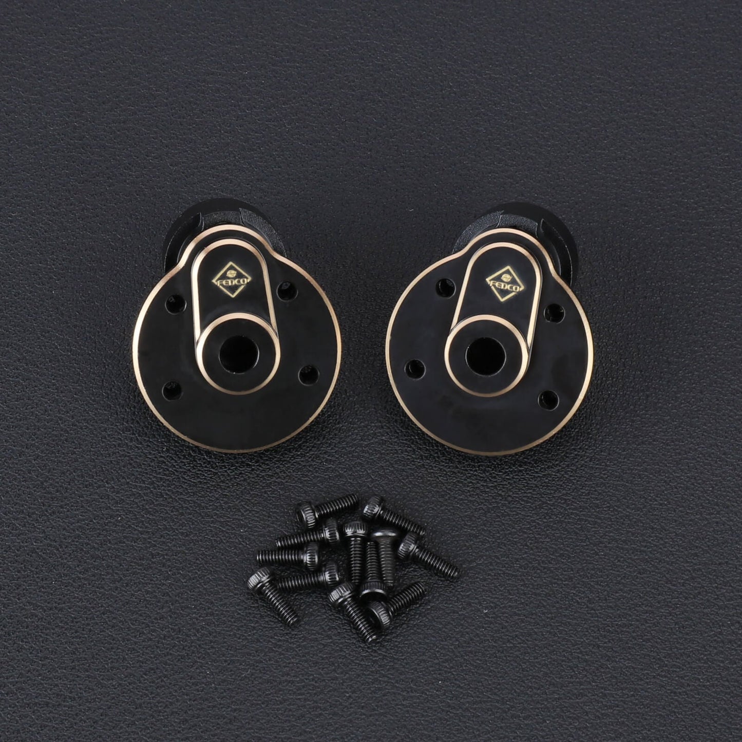 FEDCO Redcat Ascent 18 Rear Outer Portal Housing With Brass Axles Cover For Redcat Ascent 18 Upgrade Parts 1/18 RC Crawler