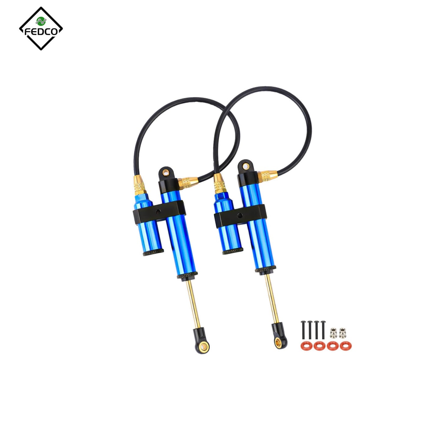 FEDCO 112MM Shocks Negative Pressure Shocks For RedCat Everest Gen7 SCX10 Upgrade Parts 1/10 RC Crawler