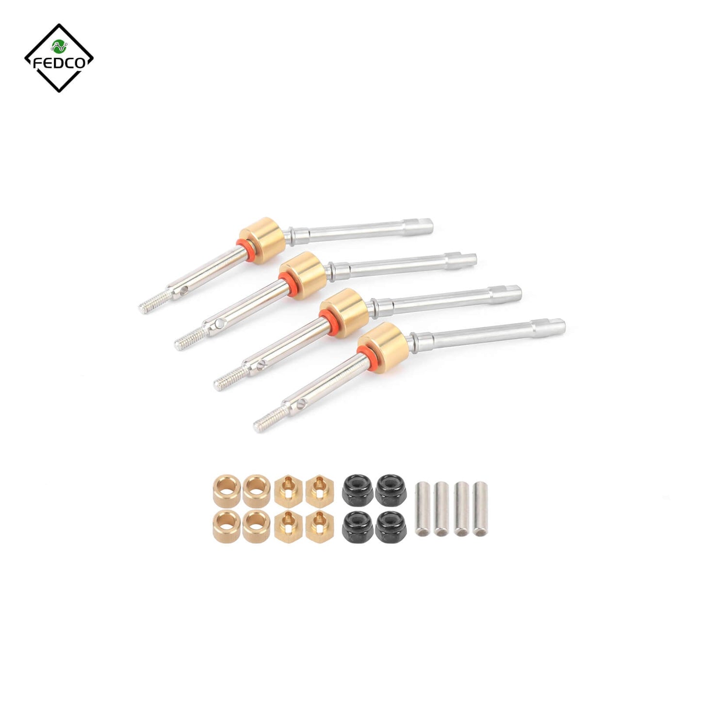 FEDCO SCX24 Drive Shaft Extension For Axial SCX24 Upgrade Parts 1/24 RC Crawler