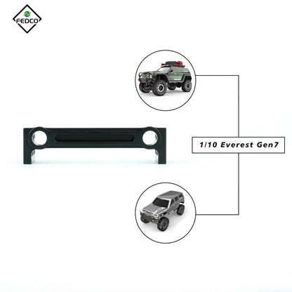 FEDCO Redcat Gen7  Bumper Mount 138003 For RedCat Everest Gen7  Upgrade Parts 1/10 RC Crawler