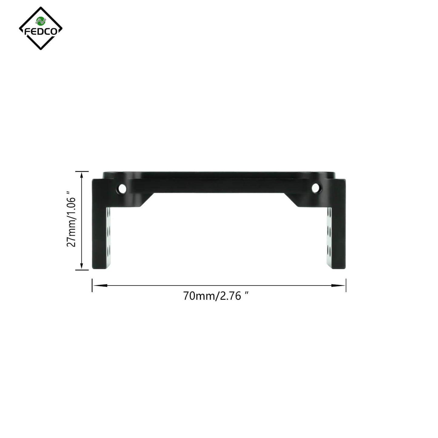 FEDCO Redcat Gen7  Bumper Mount 138003 For RedCat Everest Gen7  Upgrade Parts 1/10 RC Crawler