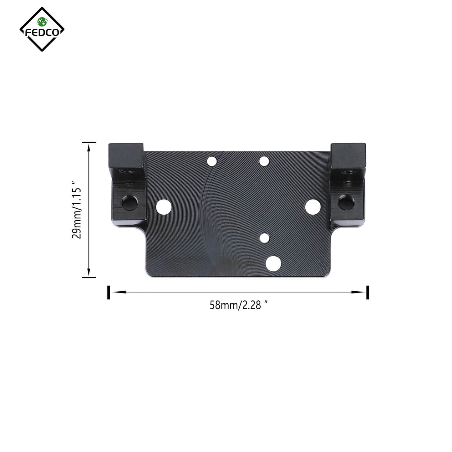 FEDCO Redcat Gen7 Servo Mount 13814 For RedCat Everest Gen7 Pro/Sport Upgrade Parts 1/10 RC Crawler