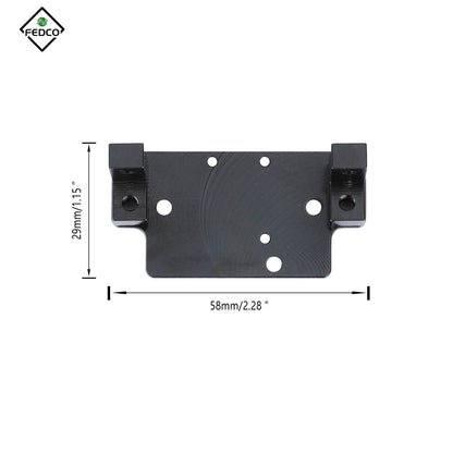 FEDCO Redcat Gen7 Servo Mount 13814 For RedCat Everest Gen7 Pro/Sport Upgrade Parts 1/10 RC Crawler