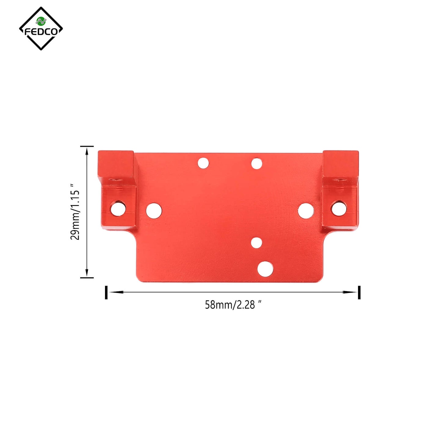 FEDCO Redcat Gen7 Servo Mount 13814 For RedCat Everest Gen7 Pro/Sport Upgrade Parts 1/10 RC Crawler
