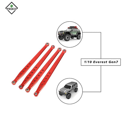 FEDCO Redcat Gen7 Side Linkage 13822 For RedCat Everest Gen7 RC Crawler Upgrade Parts