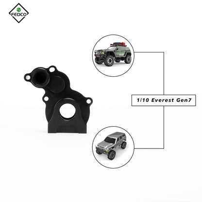 FEDCO Redcat Gen7 Gear Box Housing 18130 For RedCat Everest Gen7 Upgrade Parts 1/10 RC Crawler