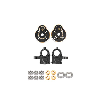 FEDCO Hobbyplus CR18P Arktos 6×6 Steering Knuckles With Counterweight For HobbyPlus Arktos 6x6 CR18P Upgrades 1/18 RC Crawler