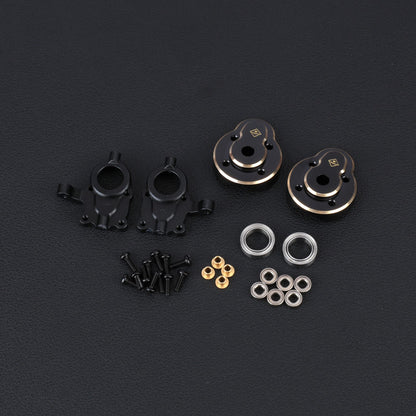 FEDCO Hobbyplus CR18P Arktos 6×6 Steering Knuckles With Counterweight For HobbyPlus Arktos 6x6 CR18P Upgrades 1/18 RC Crawler