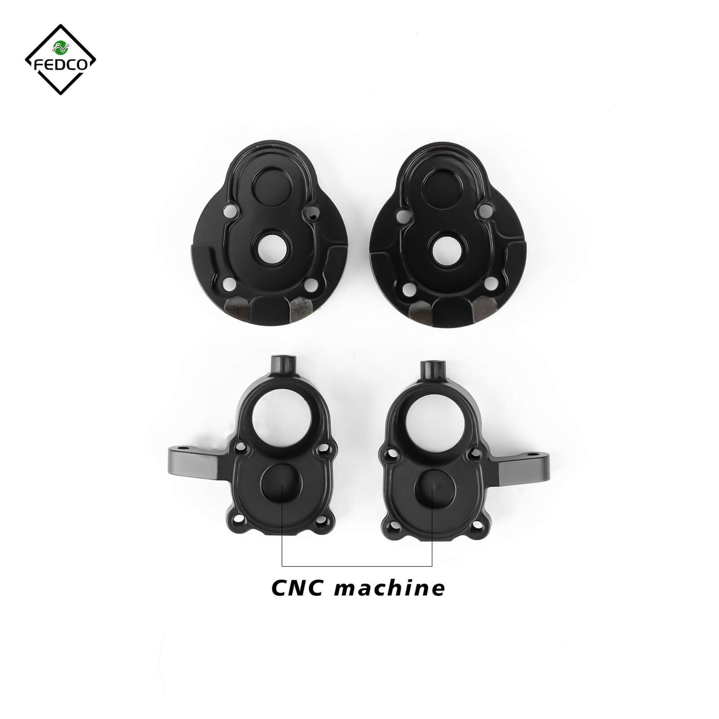 FEDCO Hobbyplus CR18P Arktos 6×6 Steering Knuckles With Counterweight For HobbyPlus Arktos 6x6 CR18P Upgrades 1/18 RC Crawler