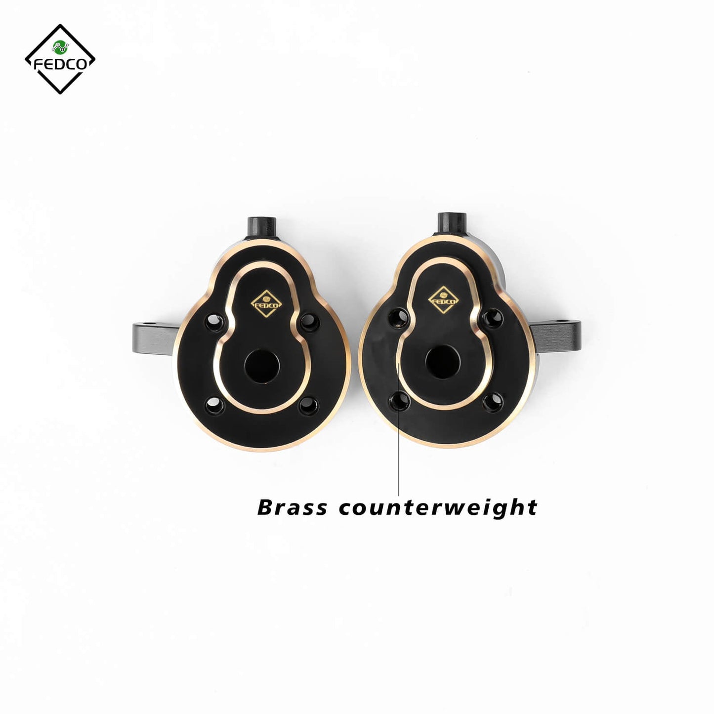 FEDCO Hobbyplus CR18P Arktos 6×6 Steering Knuckles With Counterweight For HobbyPlus Arktos 6x6 CR18P Upgrades 1/18 RC Crawler