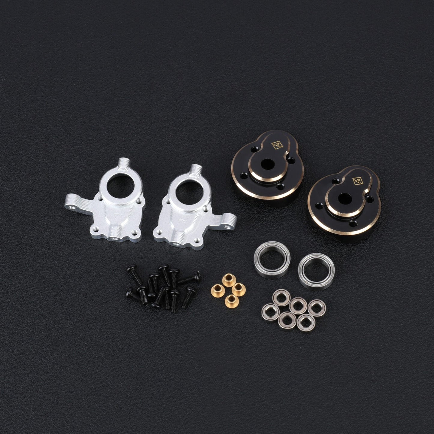 FEDCO Hobbyplus CR18P Arktos 6×6 Steering Knuckles With Counterweight For HobbyPlus Arktos 6x6 CR18P Upgrades 1/18 RC Crawler