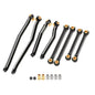 FEDCO Hobbyplus CR18P Links High Clearance Link Steel Linkage Set For HobbyPlus CR18P Upgrade Parts 1/18 RC Crawler