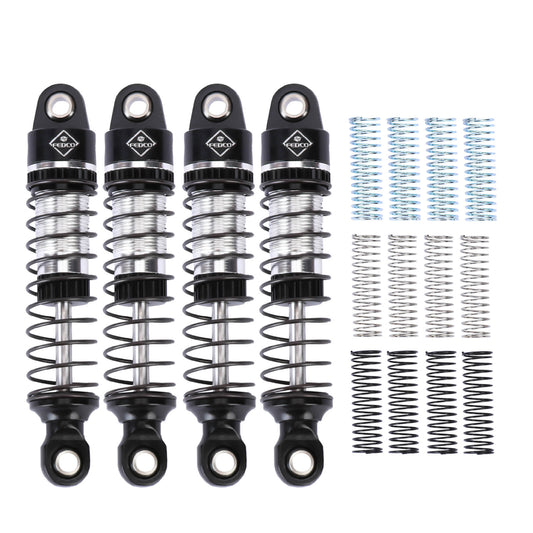 FEDCO HobbyPlus CR18P 59MM Shocks With Spring For HobbyPlus CR18P EVO PRO Furitek Upgrade Parts 1/18 RC Crawler