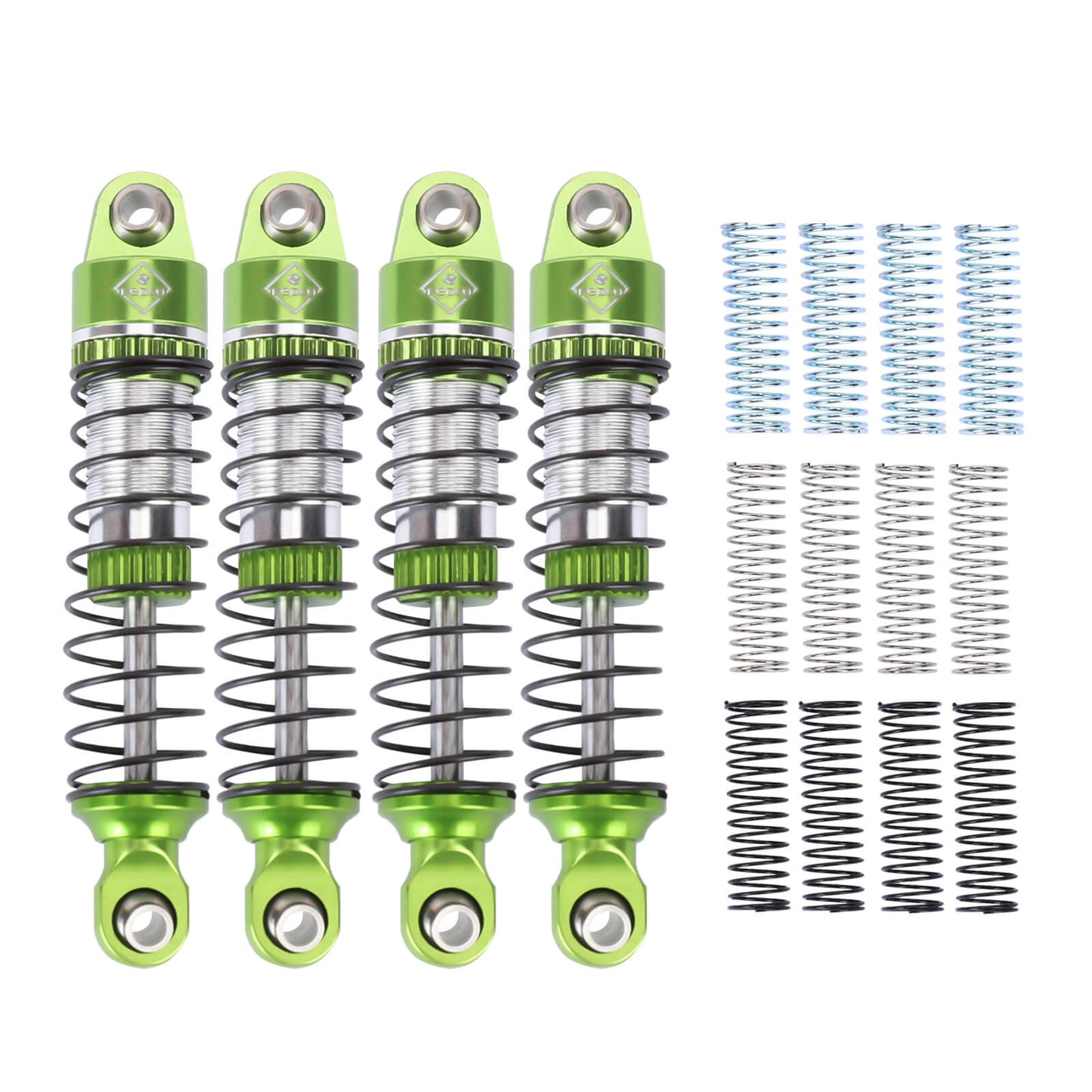 FEDCO HobbyPlus CR18P 59MM Shocks With Spring For HobbyPlus CR18P EVO PRO Furitek Upgrade Parts 1/18 RC Crawler