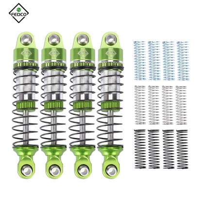 FEDCO HobbyPlus CR18P 59MM Shocks With Spring For HobbyPlus CR18P EVO PRO Furitek Upgrade Parts 1/18 RC Crawler