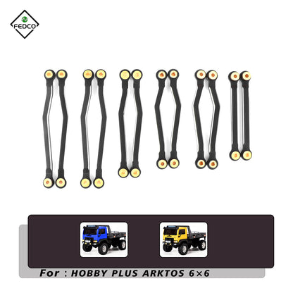 FEDCO HobbyPlus Arktos 6×6 Steering Links For HobbyPlus Arktos 6x6 upgrades 1/18 RC Crawler