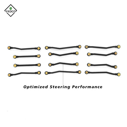 FEDCO HobbyPlus Arktos 6×6 Steering Links For HobbyPlus Arktos 6x6 upgrades 1/18 RC Crawler