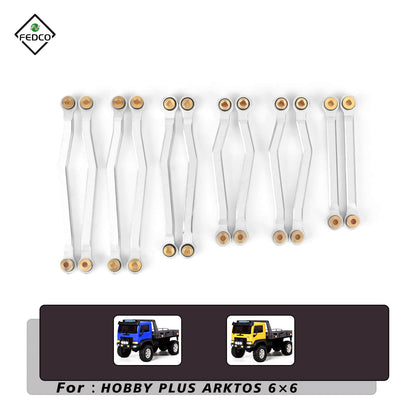 FEDCO HobbyPlus Arktos 6×6 Steering Links For HobbyPlus Arktos 6x6 upgrades 1/18 RC Crawler