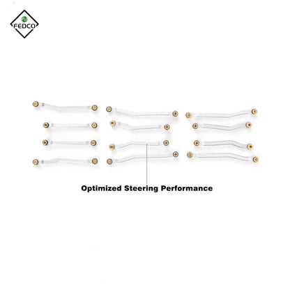 FEDCO HobbyPlus Arktos 6×6 Steering Links For HobbyPlus Arktos 6x6 upgrades 1/18 RC Crawler