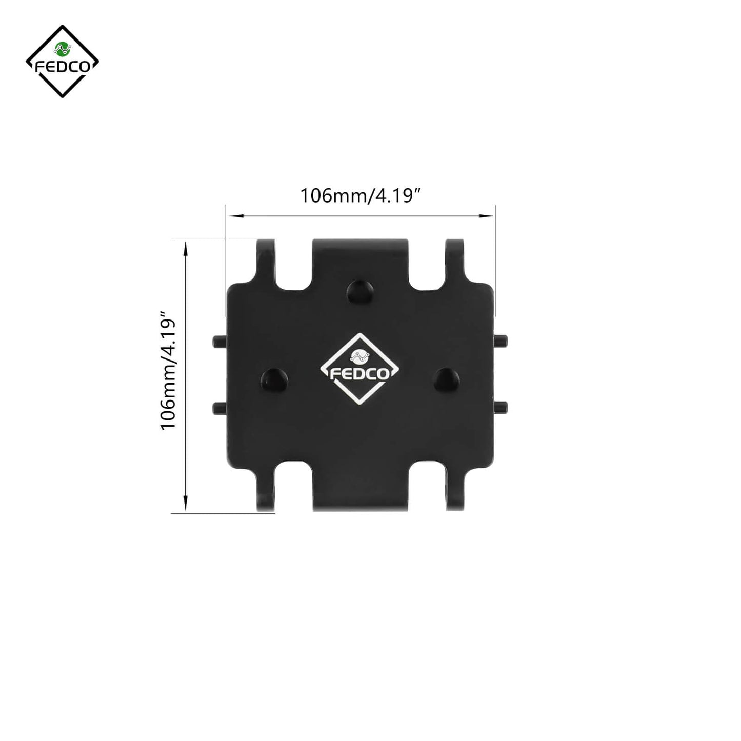 FEDCO HobbyPlus Arktos 6×6 Gearbox Mount For HobbyPlus Arktos 6x6 upgrades 1/18 RC Crawler