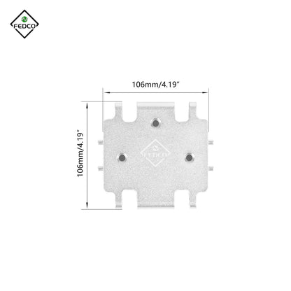 FEDCO HobbyPlus Arktos 6×6 Gearbox Mount For HobbyPlus Arktos 6x6 upgrades 1/18 RC Crawler