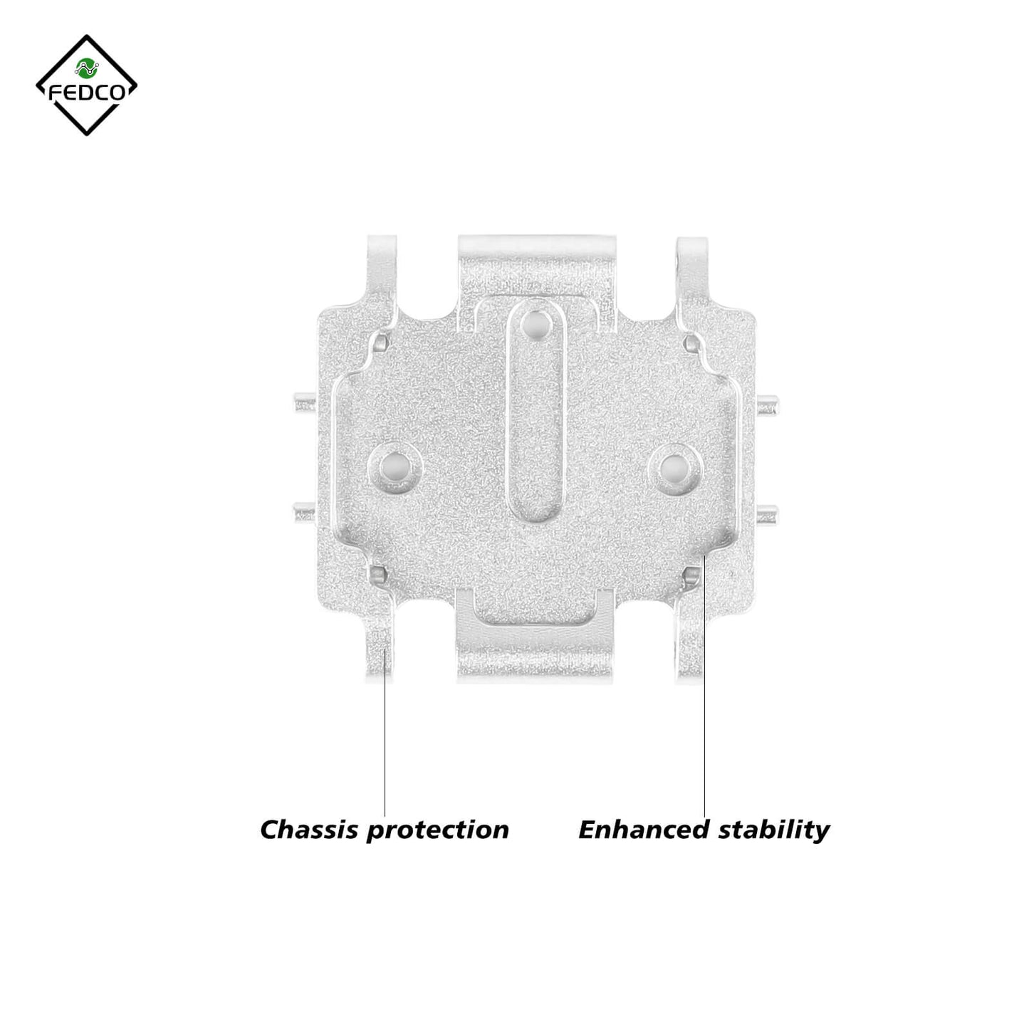 FEDCO HobbyPlus Arktos 6×6 Gearbox Mount For HobbyPlus Arktos 6x6 upgrades 1/18 RC Crawler