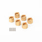FEDCO Hobbyplus Arktos Hex H7*6.2MM Wheel Hubs Hex Spacer For HobbyPlus Arktos 6x6 CR18P Upgrades 1/18 RC Crawler