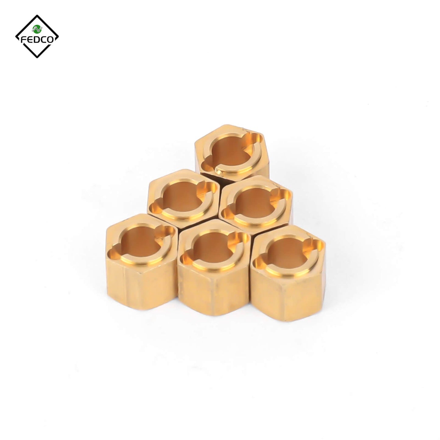 FEDCO Hobbyplus Arktos Hex H7*6.2MM Wheel Hubs Hex Spacer For HobbyPlus Arktos 6x6 CR18P Upgrades 1/18 RC Crawler