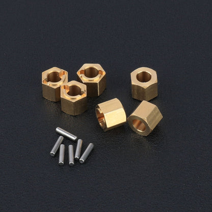 FEDCO Hobbyplus Arktos Hex H7*6.2MM Wheel Hubs Hex Spacer For HobbyPlus Arktos 6x6 CR18P Upgrades 1/18 RC Crawler