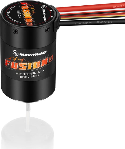 HOBBYWING Quicrun Fusion SE 540 Spec (Fusion SE 1200KV&1800KV)