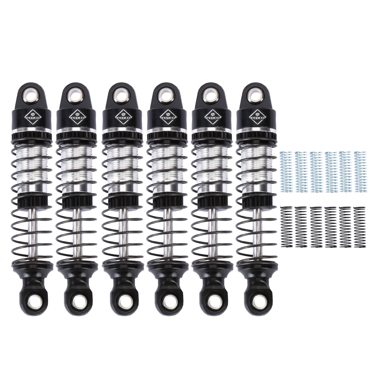 FEDCO HobbyPlus CR18P Arktos Shocks 59MM For HobbyPlus Arktos 6x6 CR18P Upgrades 1/18 RC Crawler