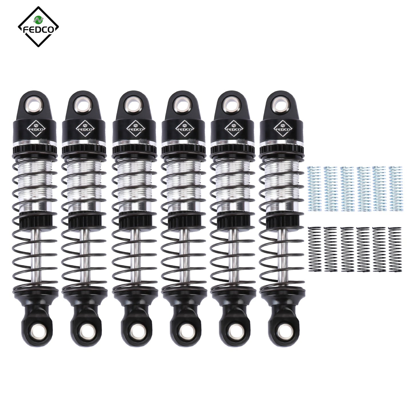 FEDCO HobbyPlus CR18P Arktos Shocks 59MM For HobbyPlus Arktos 6x6 CR18P Upgrades 1/18 RC Crawler
