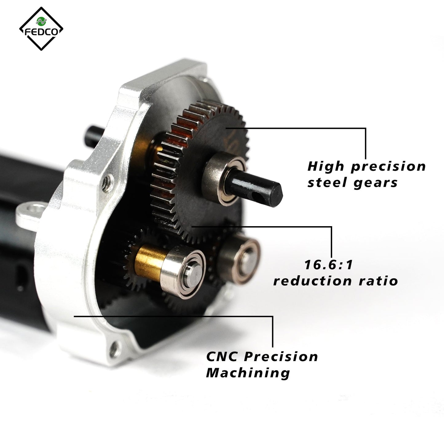 FEDCO TRX4M 180 32T Motor Transmission For TRX4M 1/18 RC Crawler Upgrade Parts