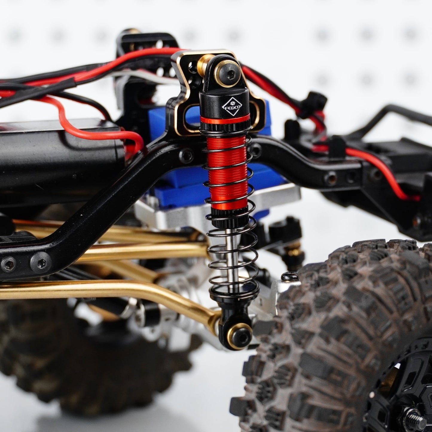 FEDCO 59 MM Shocks For TRX4M Upgrade Parts 1/18 RC Crawler