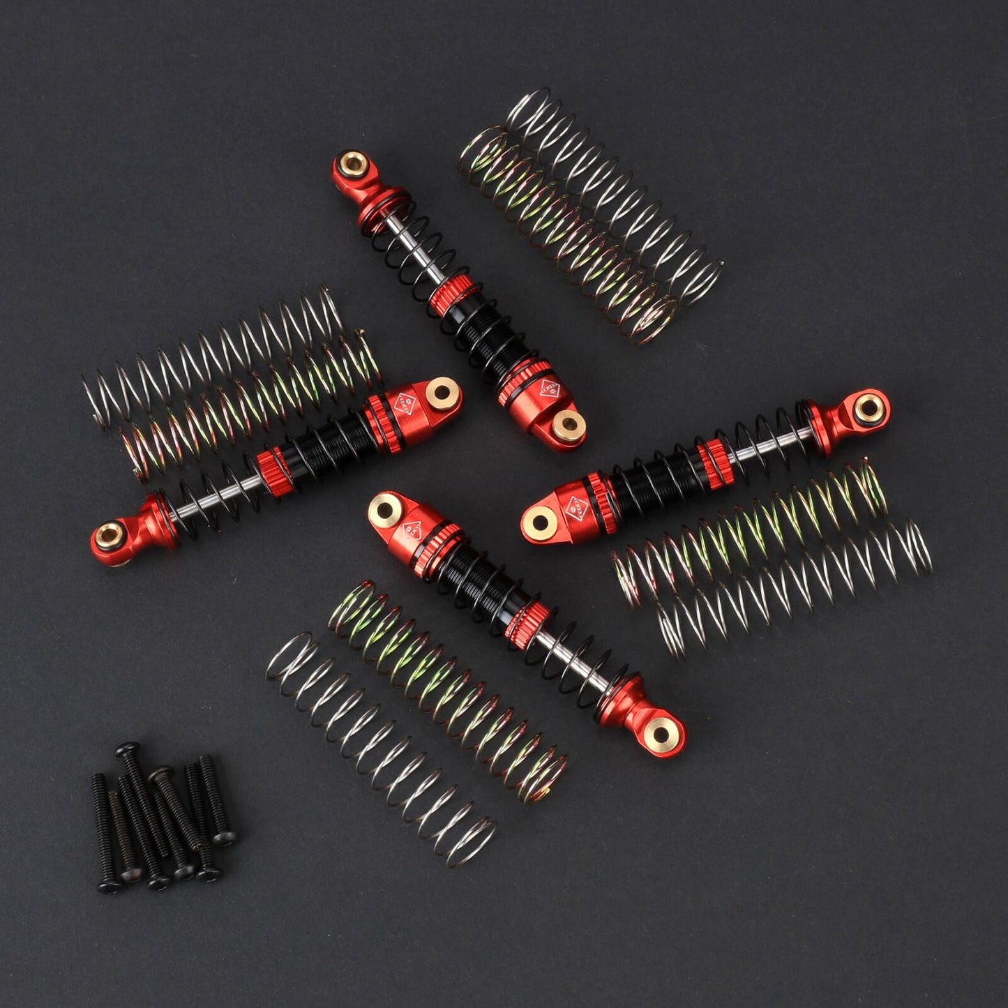 FEDCO 59 MM Shocks For TRX4M Upgrade Parts 1/18 RC Crawler