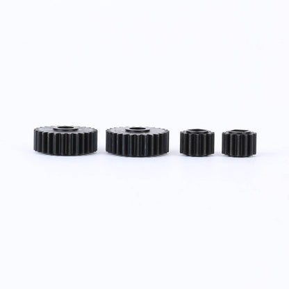 FEDCO UTB18 Transmission Gear Kit Front Portal Gears 48P 24T/17T 27T/14T Gear For Axial UTB18 Upgrades Capra Trail 4WD 1/18 RC Crawler