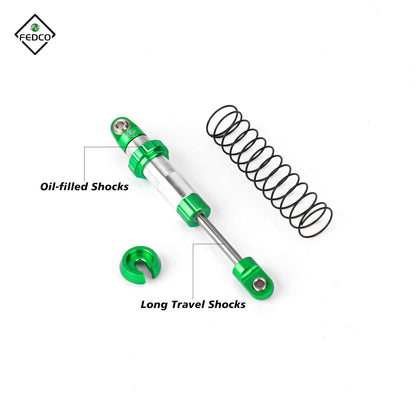 FEDCO UTB18 Shocks 92MM For Axial Capra UTB18 Upgrades Trail 4WD 1/18 RC Crawler