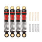 FEDCO SCX24 Shocks 47MM Oil-Filled Shocks Long Travel Shocks Absorber Threaded Shock Absorber Oil Damper For Axial SCX24 Upgrades 1/24 RC Crawler