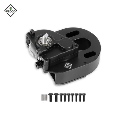 FEDCO SCX24 Transmission Gearbox With Steel Gear 370 Complete Transmission Case For Axial SCX24 Upgrades 1/24 RC Crawler