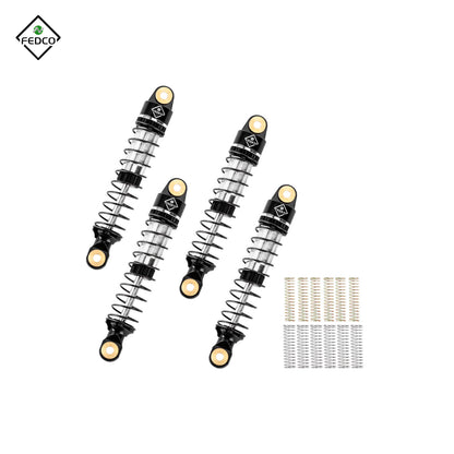 FEDCO Redcat Ascent 18 Shocks 59MM Shocks Long Travel Shocks For Redcat Ascent 18 Upgrade Parts 1/18 RC Crawler