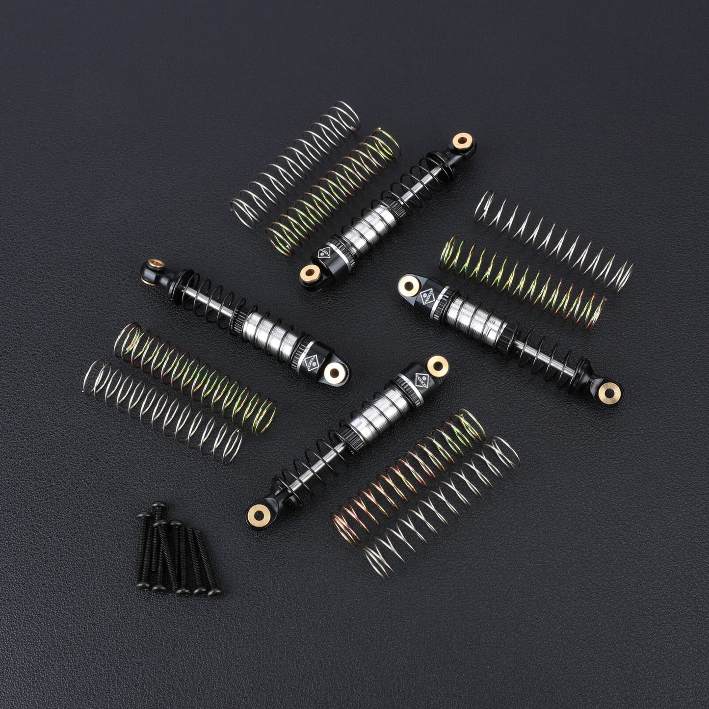 FEDCO Redcat Ascent 18 Shocks 59MM Shocks Long Travel Shocks For Redcat Ascent 18 Upgrade Parts 1/18 RC Crawler