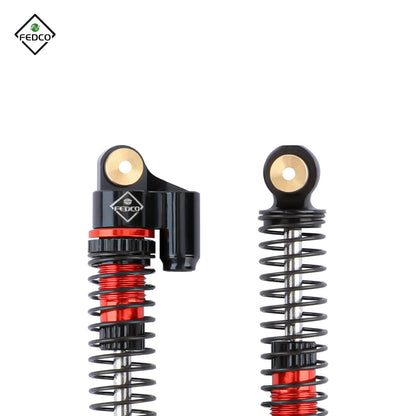 FEDCO FCX24 Shocks 47MM Oil-Filled Shocks Absorber With Springs For Axial SCX24 FMS FCX24 FCX18 Upgrades 1/24 1/18 RC Crawler