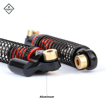 FEDCO FCX24 Shocks 47MM Oil-Filled Shocks Absorber With Springs For Axial SCX24 FMS FCX24 FCX18 Upgrades 1/24 1/18 RC Crawler