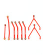 FEDCO Steering Links For 1/24 RC Crawler FMS FCX24 Upgrade Parts