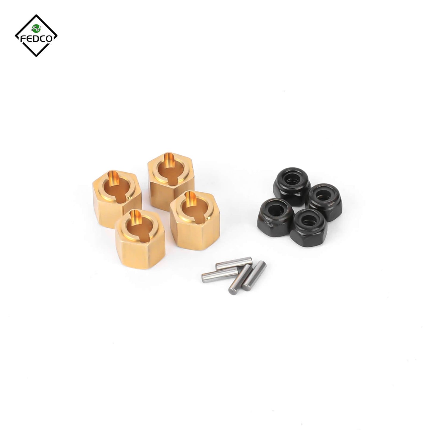 FEDCO FCX24 Hex Spacer For FMS FCX24 Smasher FCX18 LC80 Upgrades 1/24 1/18 RC Crawler