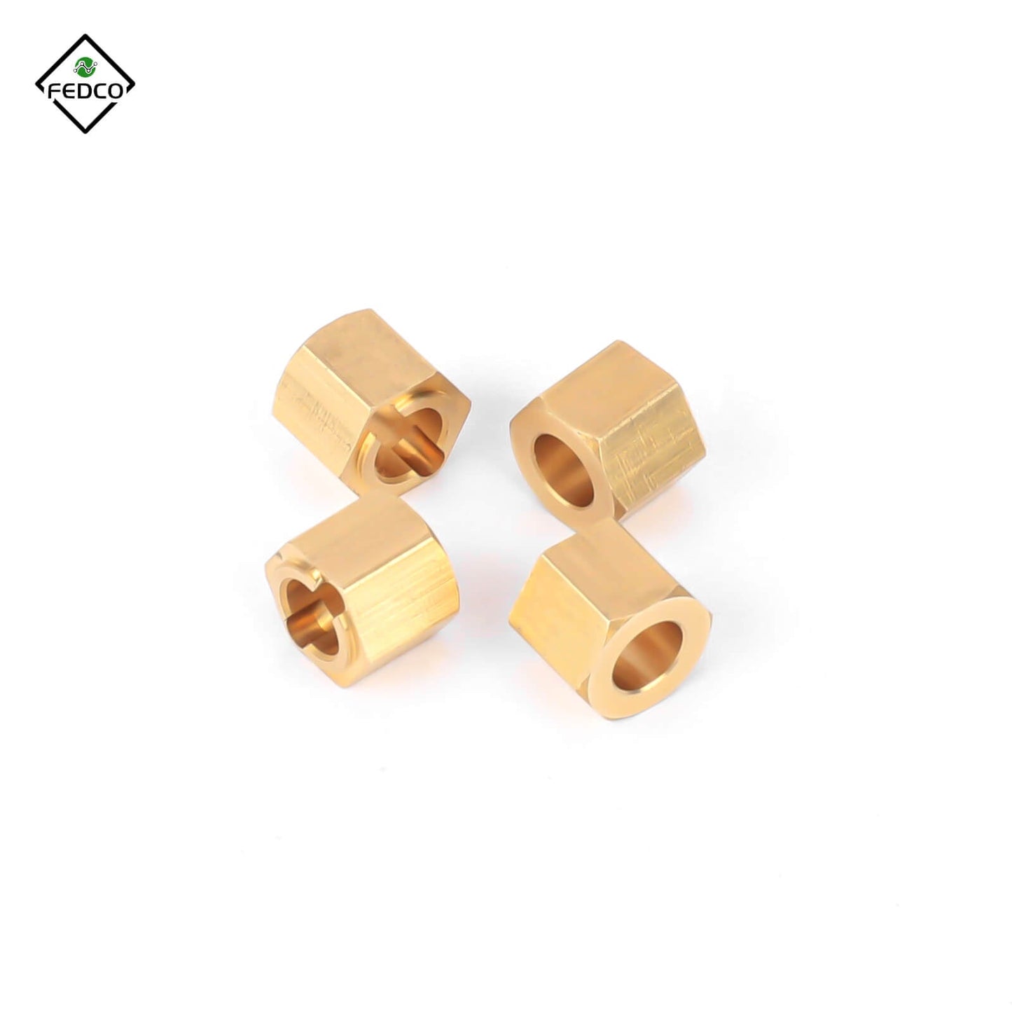 FEDCO FCX24 Hex Spacer For FMS FCX24 Smasher FCX18 LC80 Upgrades 1/24 1/18 RC Crawler