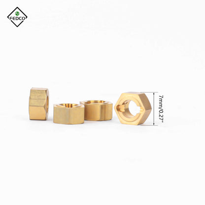 FEDCO FCX24 Hex Spacer For FMS FCX24 Smasher FCX18 LC80 Upgrades 1/24 1/18 RC Crawler